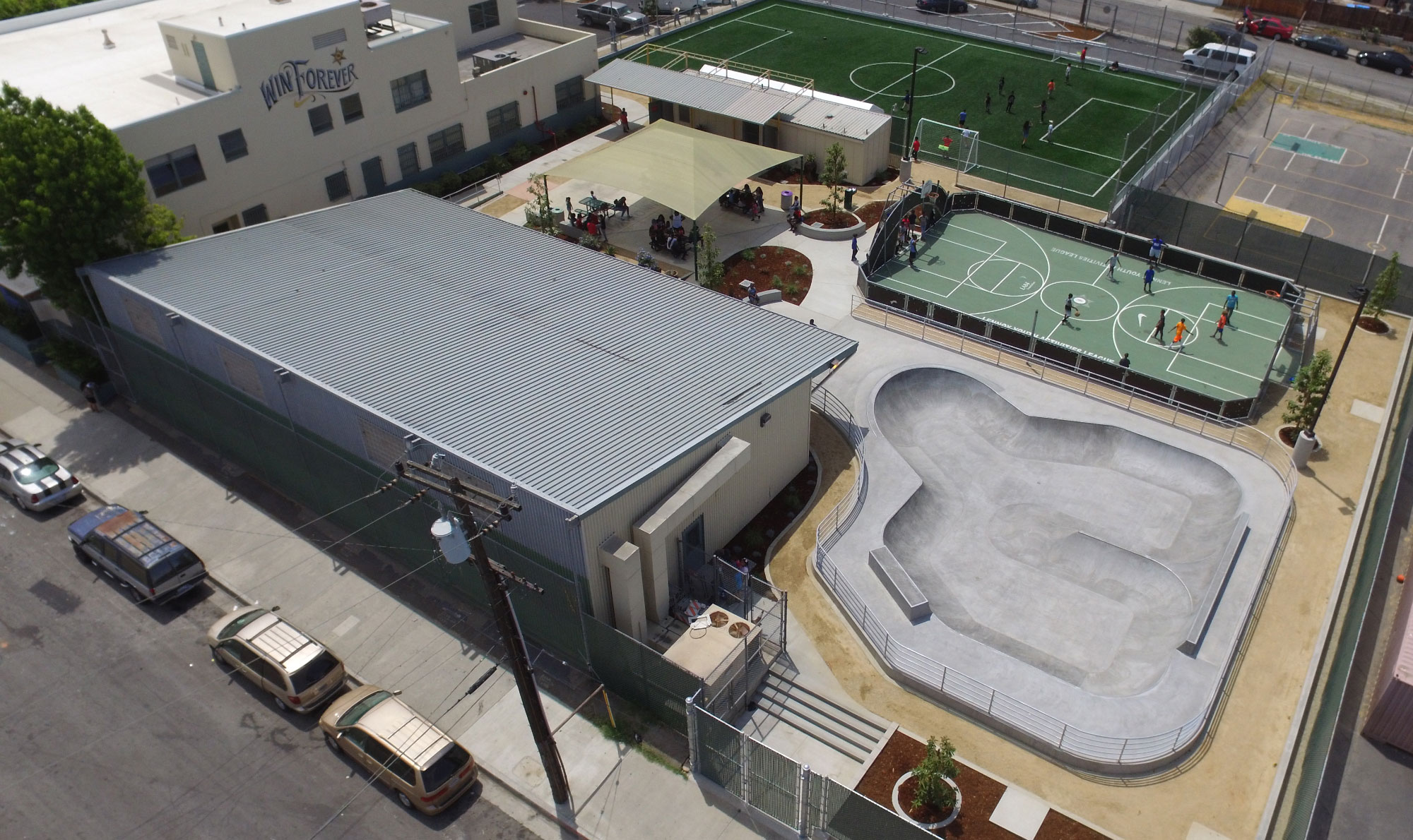 Irmas Youth Center skatepark